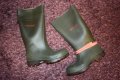 Dunlop Purofort Green Safety Wellington Boots – гумени ботуши с метално бомбе, снимка 1 - Мъжки ботуши - 35159822