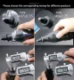 Мини безключови, тричелюстни патронници за Dremel 0,3-3,2 мм  , снимка 1