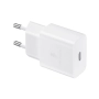 Оригинален адаптер Samsung 15W USB-C, EP-T1510NWEGEU, 220V Fast Charging в кутия, Бял , снимка 3