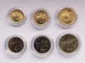 Монети 1, 2 и 5 ст., 1999година. 10, 20 и 50 ст., ем. 1999 година., снимка 2