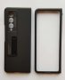 Луксозен пластмасов калъф за Samsung Z Fold 3 З (ФОЛД 3)- черен, снимка 1 - Калъфи, кейсове - 36580554
