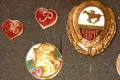 Старинни емайлирани значки, царски, снимка 2