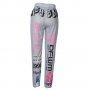 Дамски ежедневни спортни панталони с нов принт и еластична талия, 2цвята , снимка 14