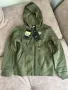 NIKE HOODIE NSW CLUB - MEDIUM OLIVE/WHITE KIDS, снимка 6