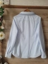 Дамска риза бяло и синьо райе BENETON , снимка 7