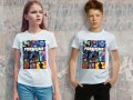 Геймърска тениска Fortnite принт мъжки и детски модели