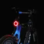 LED TAIL LIGHT стоп светлина за велосипед колело с висока яркост - USB, снимка 2