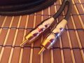 GOLD RCA PLUG 4м Оригинален немски кабел с позлатени накрайници, снимка 3