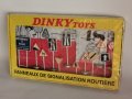 #593 French Dinky Atlas Динки Атлас Road Signs К-кт Пътни Знаци Нови В кутия , снимка 2