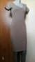 Светло бежова рокля от плътно трико👗🍀XS,S👗🍀арт.810, снимка 5