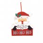 1832 Светещ Дядо Коледа с надпис HO HO HO, снимка 5