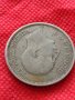 Монета 50 лева 1940г. Царство България за колекция декорация - 24976, снимка 9