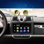 Android мултимедия GPS навигация CarPlay Android Auto + Камера – за Smart Fortwo W451 / Forfour W454, снимка 3