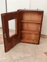Старинен Стенен Шкаф Шкафче с Етажерки 43/30/14 см., снимка 3