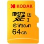 Kodak MicroSD карти 64GB, U3 Class 10, снимка 2