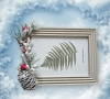 Коледни Рамки за снимки ръчно изработени, снимка 6
