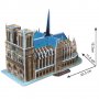 CubicFun 3D Пъзел NOTRE DAME DE PARIS , снимка 2