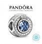 Талисман Пандора сребро проба 925 Pandora Sparkling Blue Crown O. Колекция Amélie, снимка 1 - Гривни - 37984226