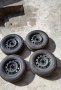 Железни джанти 15цола 5х120 за Bmw със зимни гуми KUMHO 196/65/15, снимка 1 - Гуми и джанти - 42643205