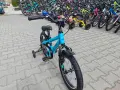 CROSS Детски алуминиев велосипед 16" ROCKET син, снимка 5