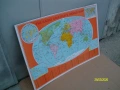 Продавам радиолюбителска карта на света, снимка 3