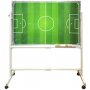 Магнитна треньорска дъска за футбол на стойка MAX, 100х70 см, H126–163 см в хоризонтално положение. 