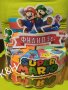 Картонена торта Супер Марио/Super Mario, снимка 1 - Други - 34096309