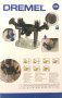 Dremel приставка за фрезоване, фреза, оберфреза, Германия, снимка 8