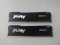 RAM памет 16 GB (2x8) DDR4 3200 KINGSTON, снимка 1
