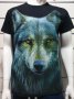 Нова мъжка тениска с дигитален печат Вълк, Серия Вълци, снимка 12