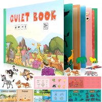 4034 Монтесори книга за деца - QUIET BOOK, снимка 1 - Други - 42149381