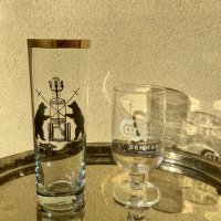 Стъклени, немски халби за бира , снимка 2 - Чаши - 42866468