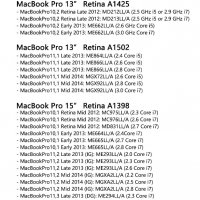 НОВ MacBook Ремонтен Комплект - Отвертка, Винтчета и Крачета за всички MacBook Air Pro 11 13 15 17, снимка 6 - Части за лаптопи - 31832491