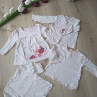 Лот бебешки блузки с дълъг ръкав, снимка 1 - Бебешки блузки - 29344286