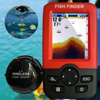 █▬█ █ ▀█▀ Fish Finder XJ-01 безжичен ехолот, Сонар за откриване на рибни пасажи!, снимка 11 - Такъми - 37399183
