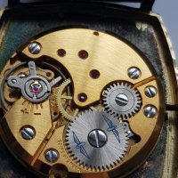 Мъжки позлатен механичен часовник Rotary 17 Jewel 70те год., снимка 9 - Антикварни и старинни предмети - 38932825