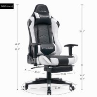 Геймърски стол Footrest Series GT901 , снимка 3 - Столове - 31850139