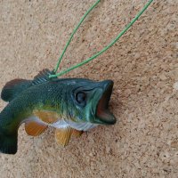 Сувенир -  риба бас (Largemouth Bass), снимка 7 - Такъми - 36683462