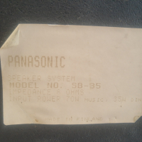 Тонколони Panasonic SB-35, снимка 3 - Тонколони - 44761103