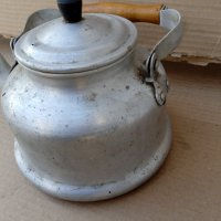 Стар алуминиев чайник български, снимка 6 - Аксесоари за кухня - 35484988