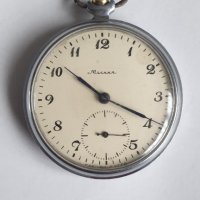 Стар джобен часовник - Мълния, снимка 1 - Антикварни и старинни предмети - 44490396