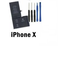 Оригинална резервна батерия за iPhone X 2716mAh+инструменти и лепило, снимка 1 - Друга електроника - 42908308