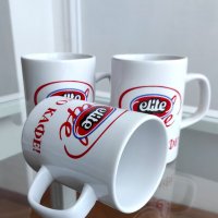 *НОВО* Комплект Порцеланови Чаши Elite Cafe, снимка 1 - Чаши - 35573797