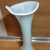 Стара стъклена ваза, снимка 3 - Вази - 38177913