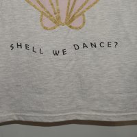 Дамска тениска Answear LAB Shell We Dance с етикет Размер M, снимка 4 - Тениски - 42193398