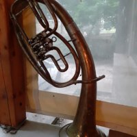  Музикален инструмент флигорна туба тромпет саксофон, снимка 1 - Антикварни и старинни предмети - 34231001