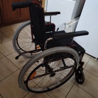Сгъваема инвалидна рингова количка за оперирани, възрастни, трудно подвижни хора. , снимка 7 - Инвалидни колички - 42386459
