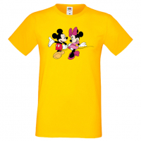 Мъжка тениска Mickey & Minnie 6 Подарък,Изненада,Рожден ден, снимка 10 - Тениски - 36575572