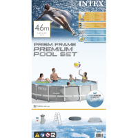 Сглобяем басейн Prism Frame Premium с филтърна помпа, 4,57 x 1,07 м. INTEX CROCOLAND, снимка 7 - Басейни и аксесоари - 44766159