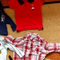 Блузки и тениски(3-12месеца), снимка 4 - Бебешки блузки - 38815287
